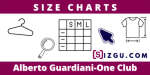 Size Charts Alberto Guardiani-One Club